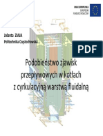 Podobieństwo Zjawisk Przepływowych W Kotłach Z Cyrkulacyjną Warstwą Fluidalną