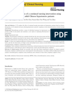 Effect On Blood Pressure of A Continued Nursing Intervention Using Chronotherapeutics For Adult Chinese Hypertensive Patients