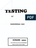  Testing Notes by Nageswara Rao