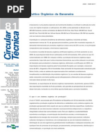 Cultivo Orgânico da Bananeira