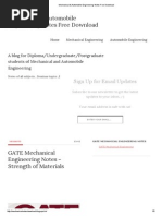 Mechanical & Automobile Engineering Notes Free Download
