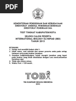 Materi Olimpiade Biologi