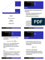 Nonlinear Optimization: Overview of Methods The Newton Method With Line Search