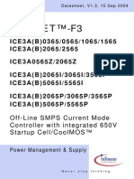 Coolset™-F3: Off-Line Smps Current Mode Controller With Integrated 650V Startup Cell/Coolmos™