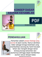 Konsep Dasar Asuhan Kehamilan