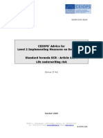 CEIOPS L2 Final Advice on Standard Formula Life Underwriting Risk