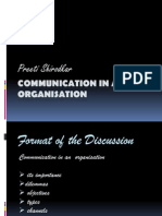 Communication in An Organisation