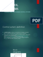 Feedback and Feedforward Control Systems