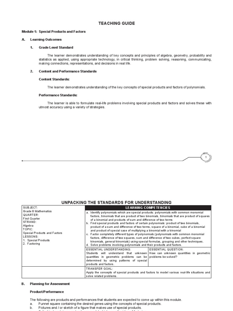Workbooks math worksheets for grade 8 algebra : Module 1 tg-grade 8 mathematics | Zygosity | Genetics