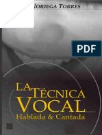 La técnica vocal
