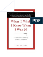 S2 L1 What I Wish I Knew When I Was 20 (Tina Seelig)