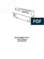 Genicom 3840 User Manual