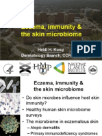 Eczema, Immunity & The Skin Microbiome: Heidi H. Kong Dermatology Branch, CCR, NCI