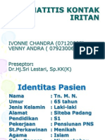 Dermatitis Kontak Iritan Case