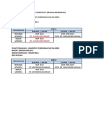 Upsi - Major B.melayu-Kohort 1 - Jadual Tutorial PJJ Sem 2 2013-14