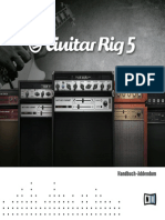 Guitar Rig 5 Manual Addendum German