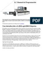 Allen Bradley PLC Manual de Programación