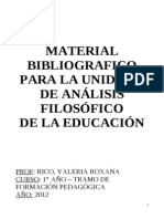 Material Bibliográfico Unidad 2 - Análisis Filosófico