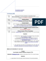 List of Participants Sorted by Company List of Participants Sorted by Name