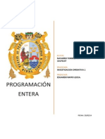 Programacion Entera