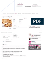 Apple Cake À La Poêle PDF