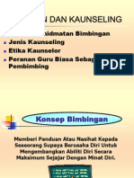 Bimbingan Dan Kaunseling 2014