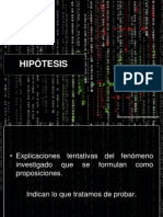 HIPÓTESIS