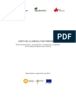 Carta de La Agricultura Periurbana PDF