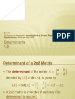 Determinants - Advanced Math