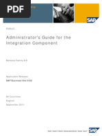 Administrator's Guide For The Integration Component: SAP Business One