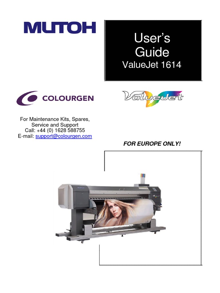 mutoh valuejet 1614