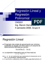 RegresiónLinealyRegresiónPolinomial