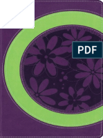 NIV FAITHGIRLZ BIBLE, ITALIAN DUO TONE - SPRING GREEN/PETAL PURPLE