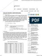 Download Analisis Regresi Linier Berganda  Duwi Consultant by Yusuf Nasrun SN209202119 doc pdf