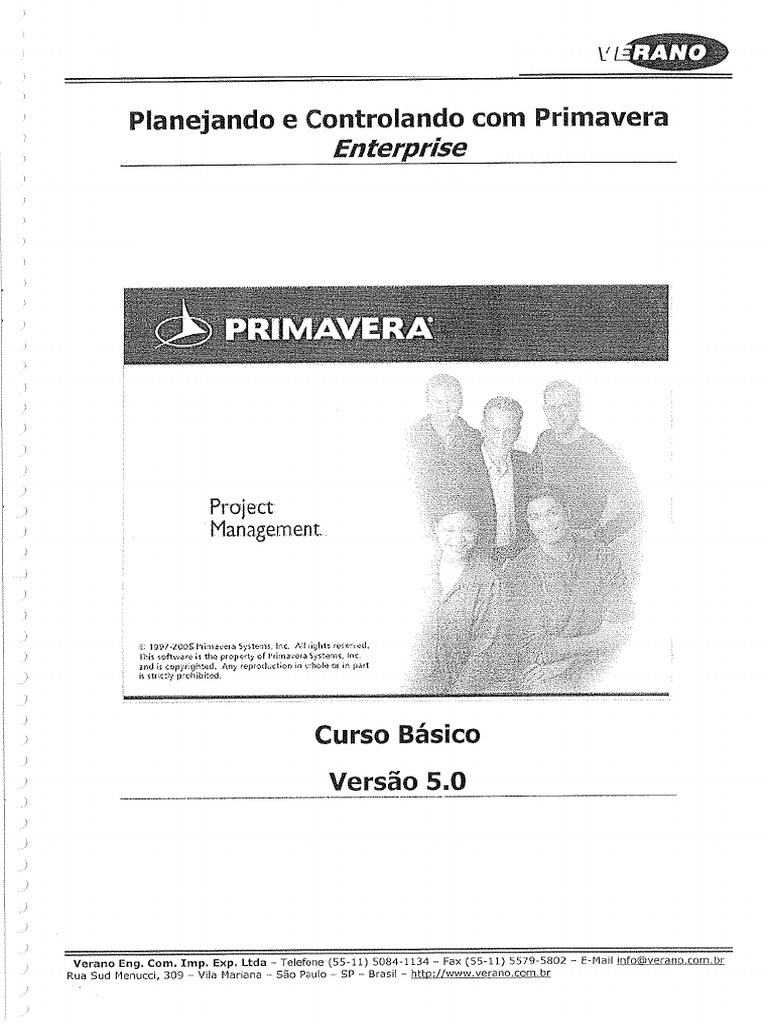 Manual Primavera PDF | PDF