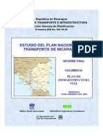Estudio Del Plan Nacional de Transporte en Nicaragua - Plan de Infraestructura Vial (Vol.9)