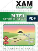 MTEL History (06) - Study Guide