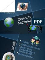 Deterioro Ambiental