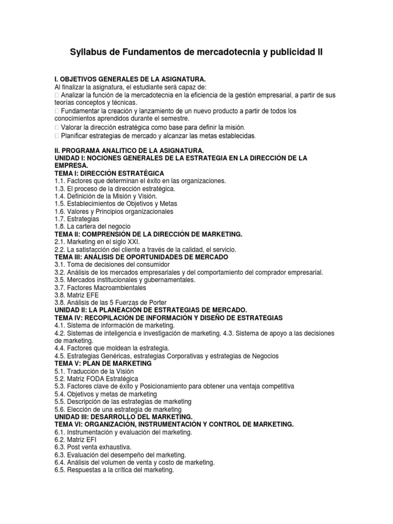Estrategias de Marketing y Posicionamiento | PDF | Marketing | Mercado ...