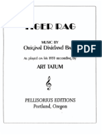 Tiger Rag Sheet Music (Art Tatum 1933 Version)