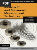 Modern RF and Microwave Measurement Techniques