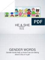 Gender Words