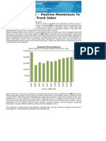 Industry Forecast - Positive Momentum To Buoy 2014 Heavy Truck Sales