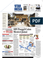 EPaper Harian Seputar Indonesia 12 Oktober 2009