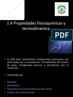 1.4 Propiedades Fisicoquímicas y Termodinamica