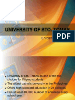 University of Sto. Tomas Enrollment Statistics