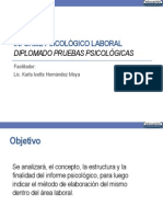 Informe Psicológico