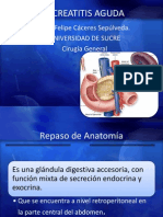 Pancreatitis Aguda en Cirugia