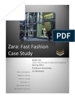 case study zara fast fashion