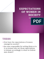 Expectations of Women in Society
